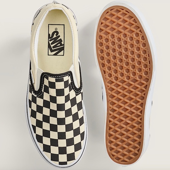 Classic Slip-On Checkerboard Stackform Shoe 🏁 - Picture 2 of 6